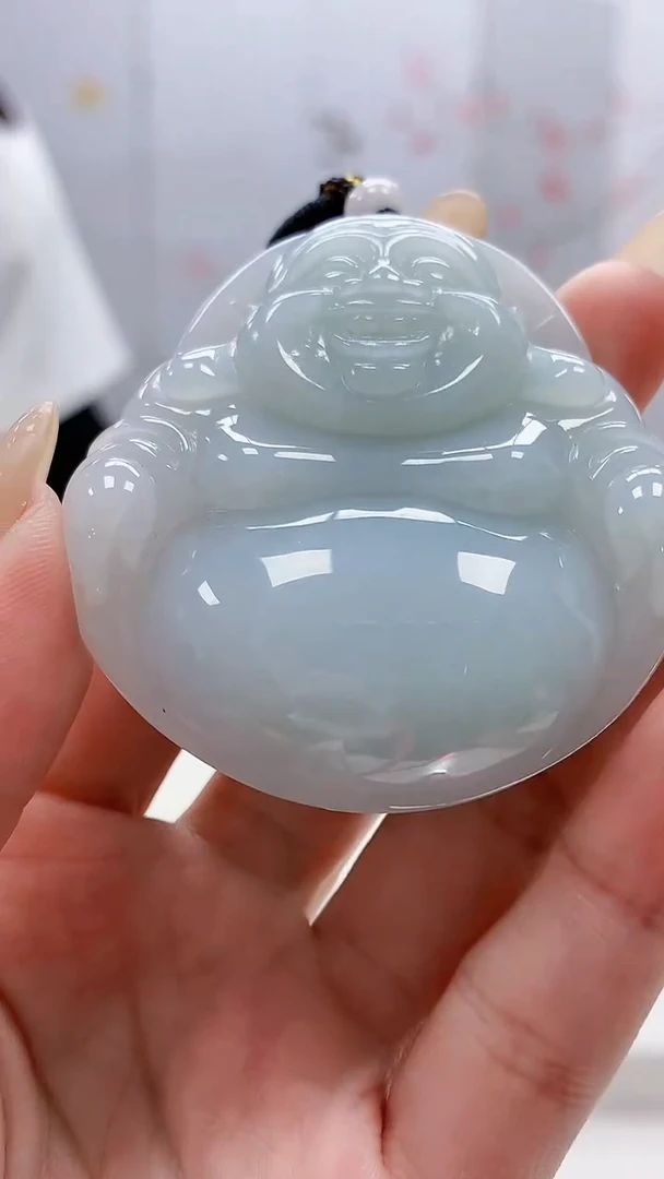 未镶嵌定制翡翠4957lr-毛货挂件152