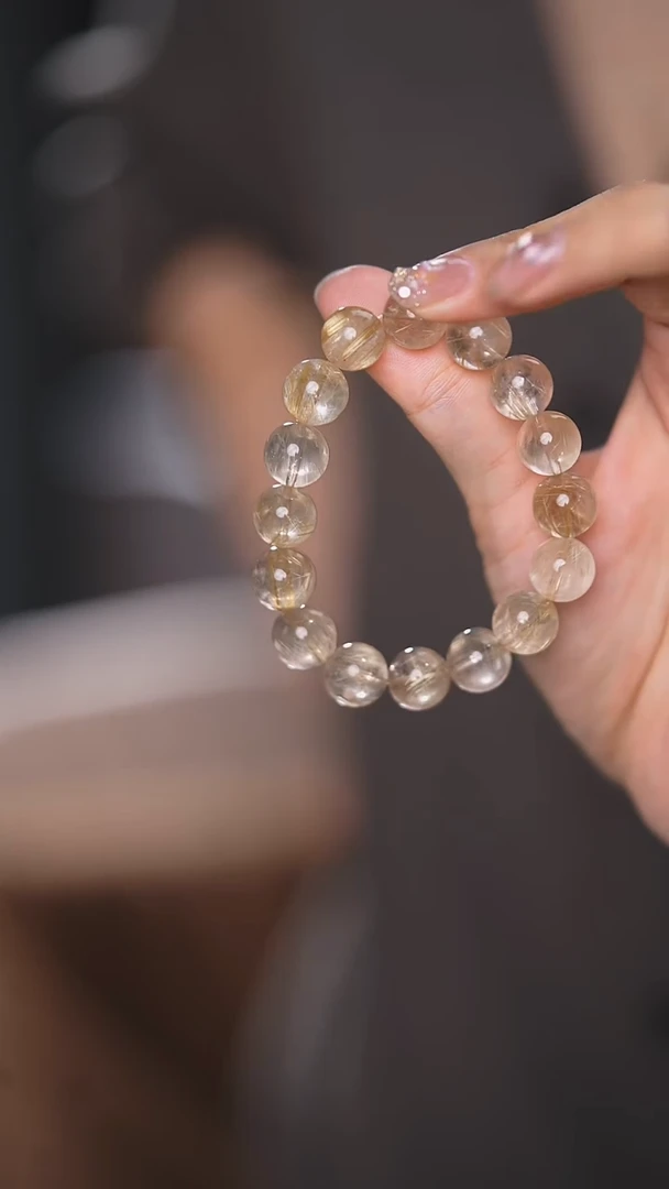 发晶手串未镶嵌【锦秀】单圈