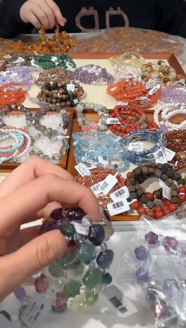 【闪购商品】水晶手链未镶嵌D205彩萤石星星款