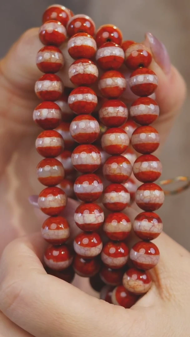 【闪购商品】玛瑙/玉髓手串未镶嵌多样性发一（108）