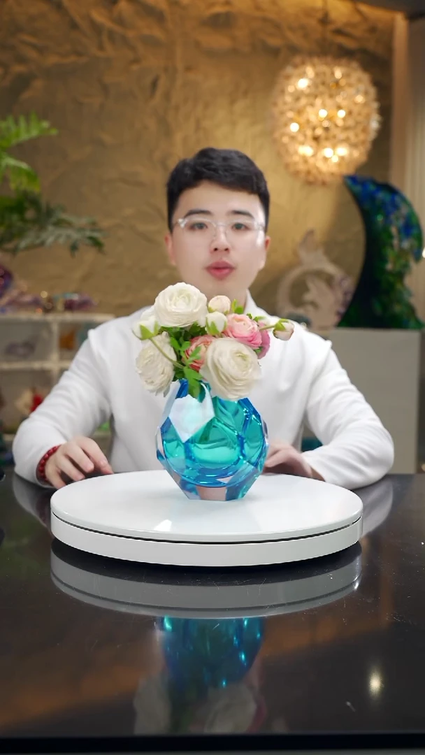 手工艺品琉璃福利天空蓝切面香薰瓶
