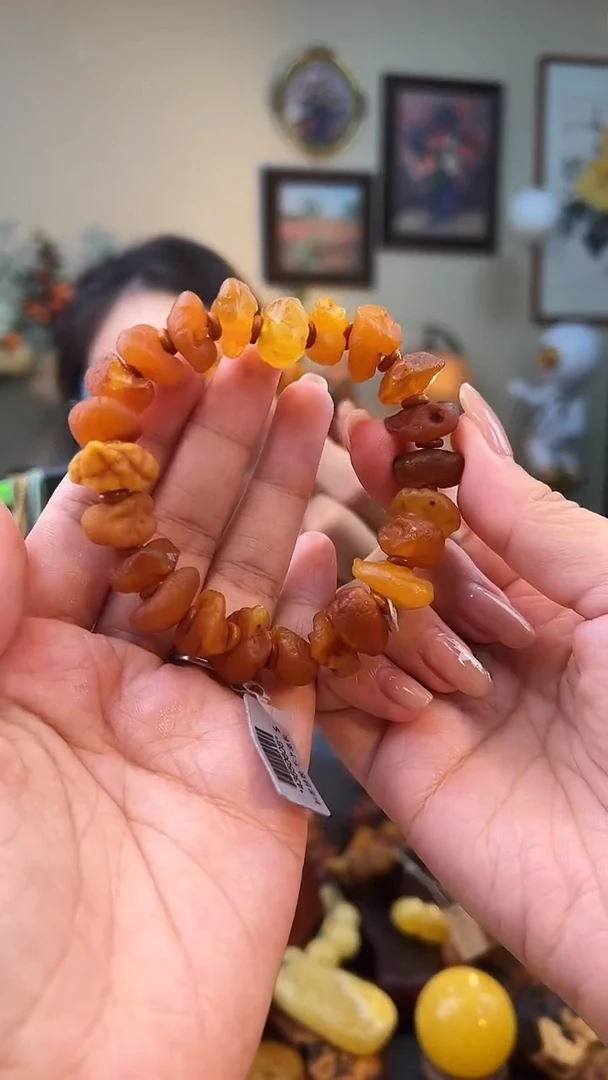 手串琥珀未镶嵌手串