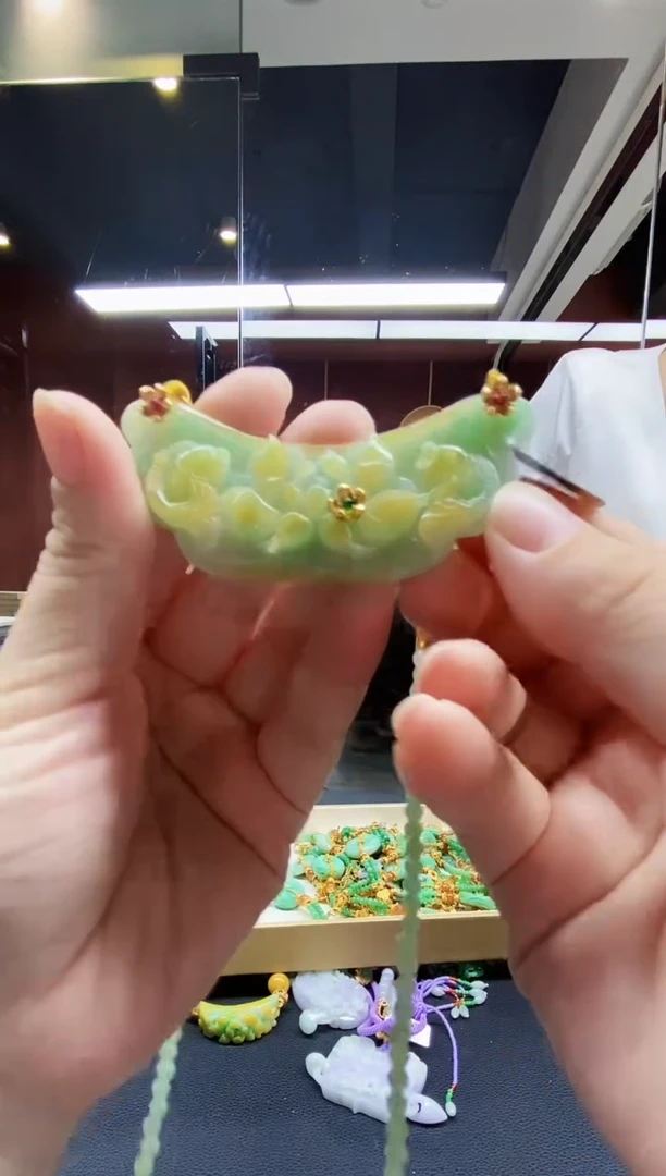 颈饰未镶嵌翡翠翡翠吊坠