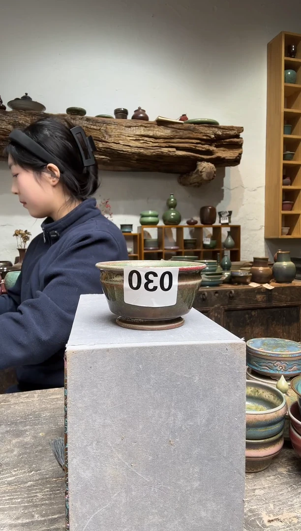 瓶钧瓷✨**君蘭山窑手作器物全品030