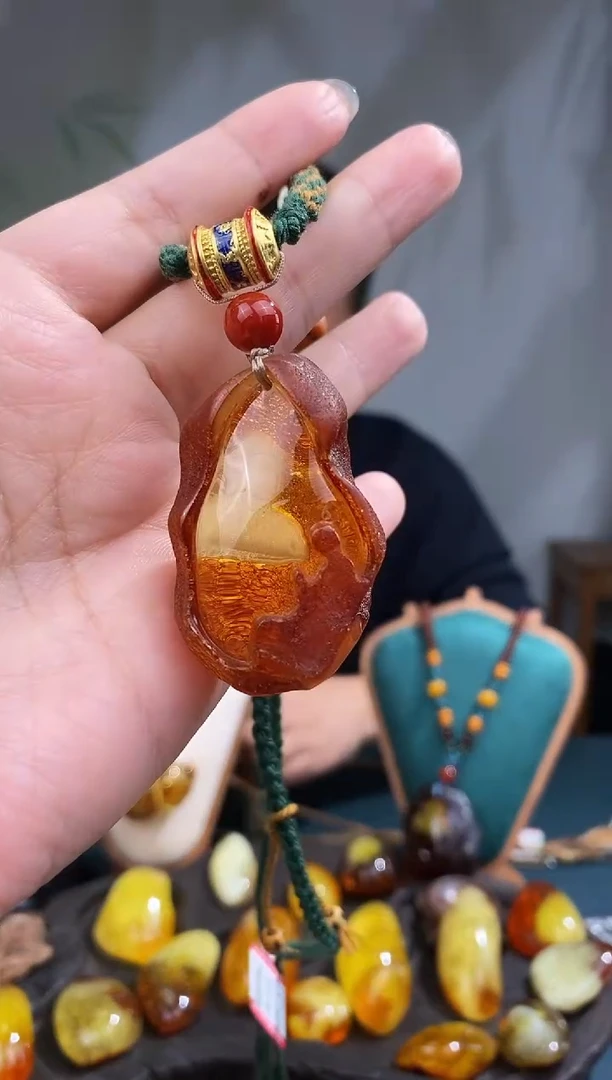 裸石琥珀未镶嵌 全国 包邮