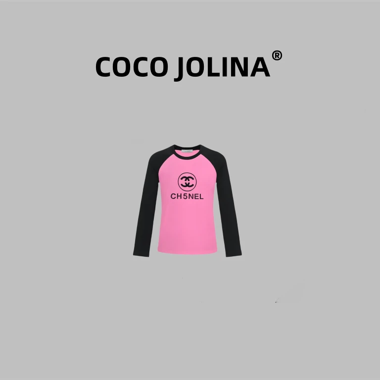 Y COCO JOLINA 秋冬新款时尚长袖T恤8839