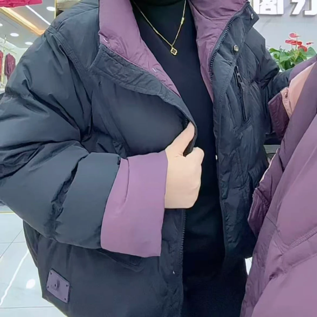 冬季女士新款羽绒服短款加厚9087