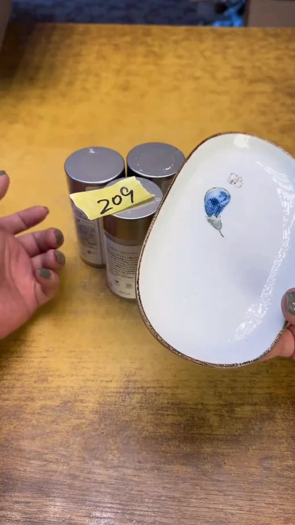 瓷器瓷瑕疵老破破209三个麦