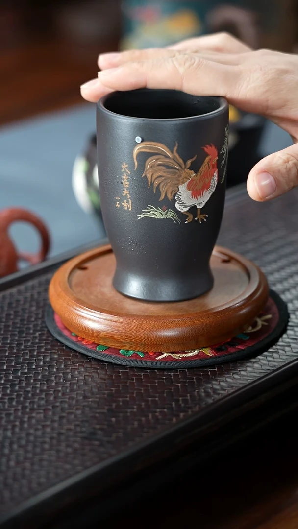 【闪购商品】紫砂茶壶宜兴原矿紫砂杯茶杯16