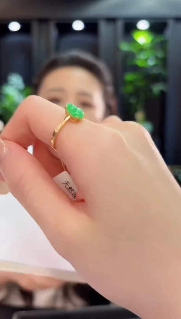 未镶嵌戒指翡翠  缅料A货/支持复检/一件
