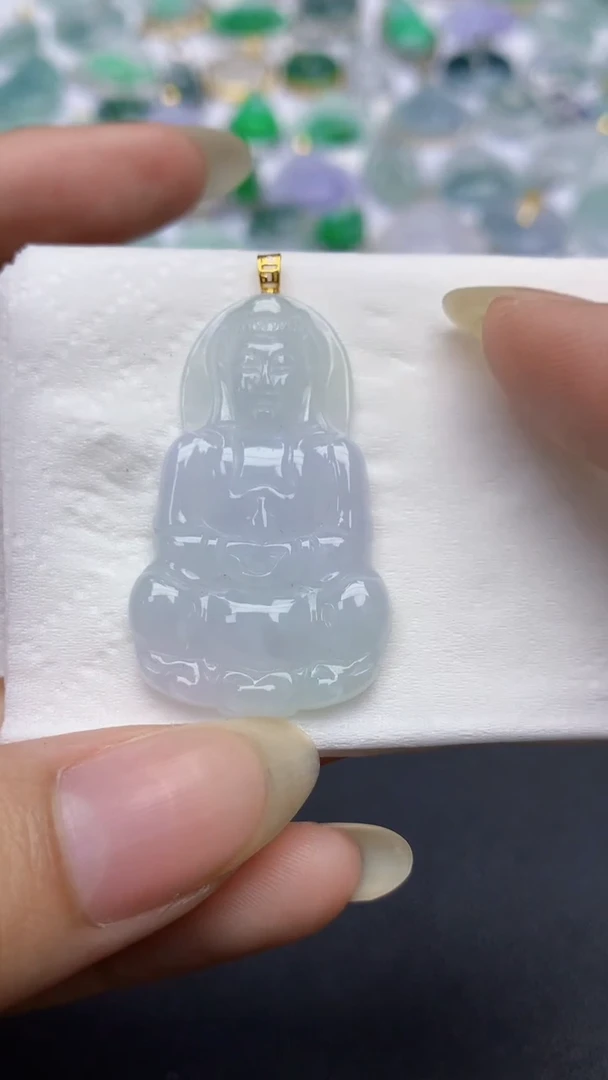 颈饰未镶嵌翡翠天然缅甸a货翡翠百元以上9元证书费自理