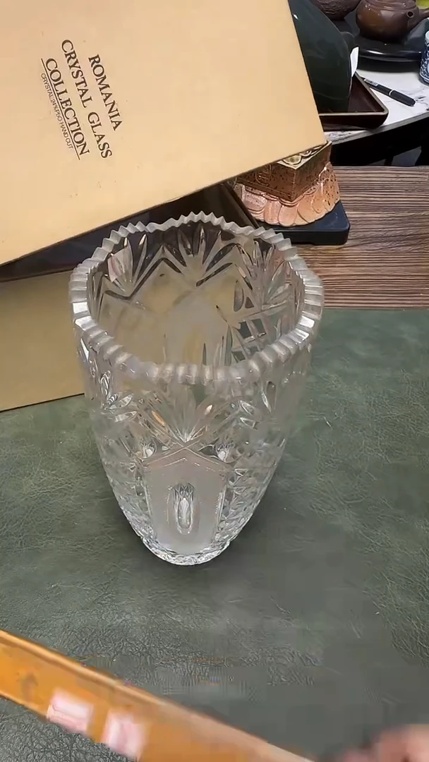 992水晶花器口11高21