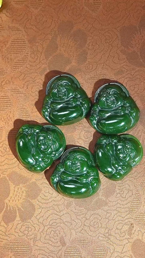 颈饰未镶嵌和田玉佛公多样性拍一发一