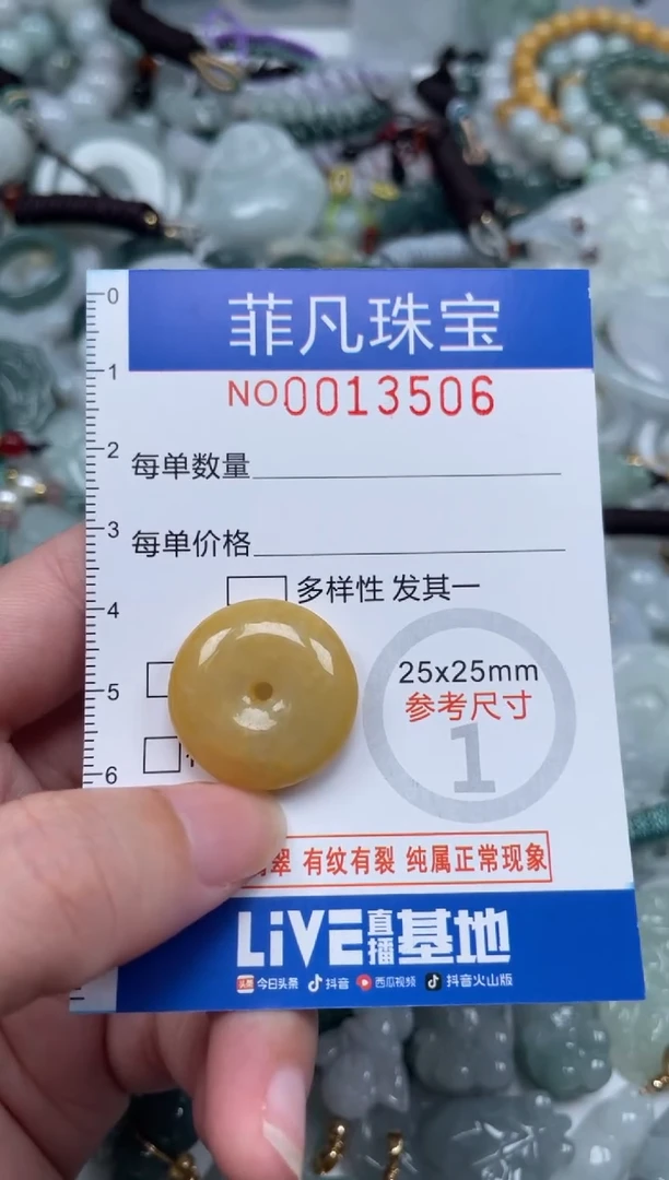 颈饰未镶嵌翡翠13506