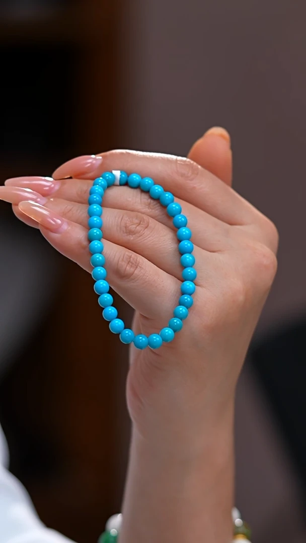 未镶嵌绿松石手串1