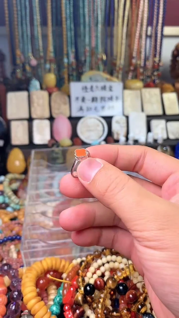 【闪购商品】玛瑙/玉髓·银S925镶嵌(一物一件)0003925
