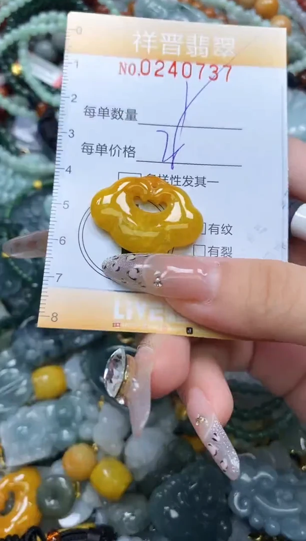 颈饰未镶嵌翡翠闪购0240737多样性发其一