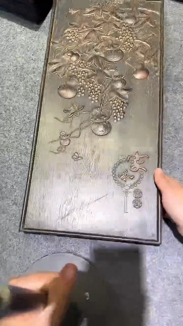 檀香紫檀（小叶紫檀）紫檀拆件雕刻板以直播间实物为准微瑕老物件