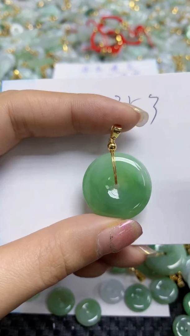 【闪购商品】翡翠颈饰合金   天然A货翡翠