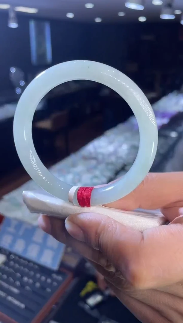 未镶嵌手镯翡翠圆条56-57