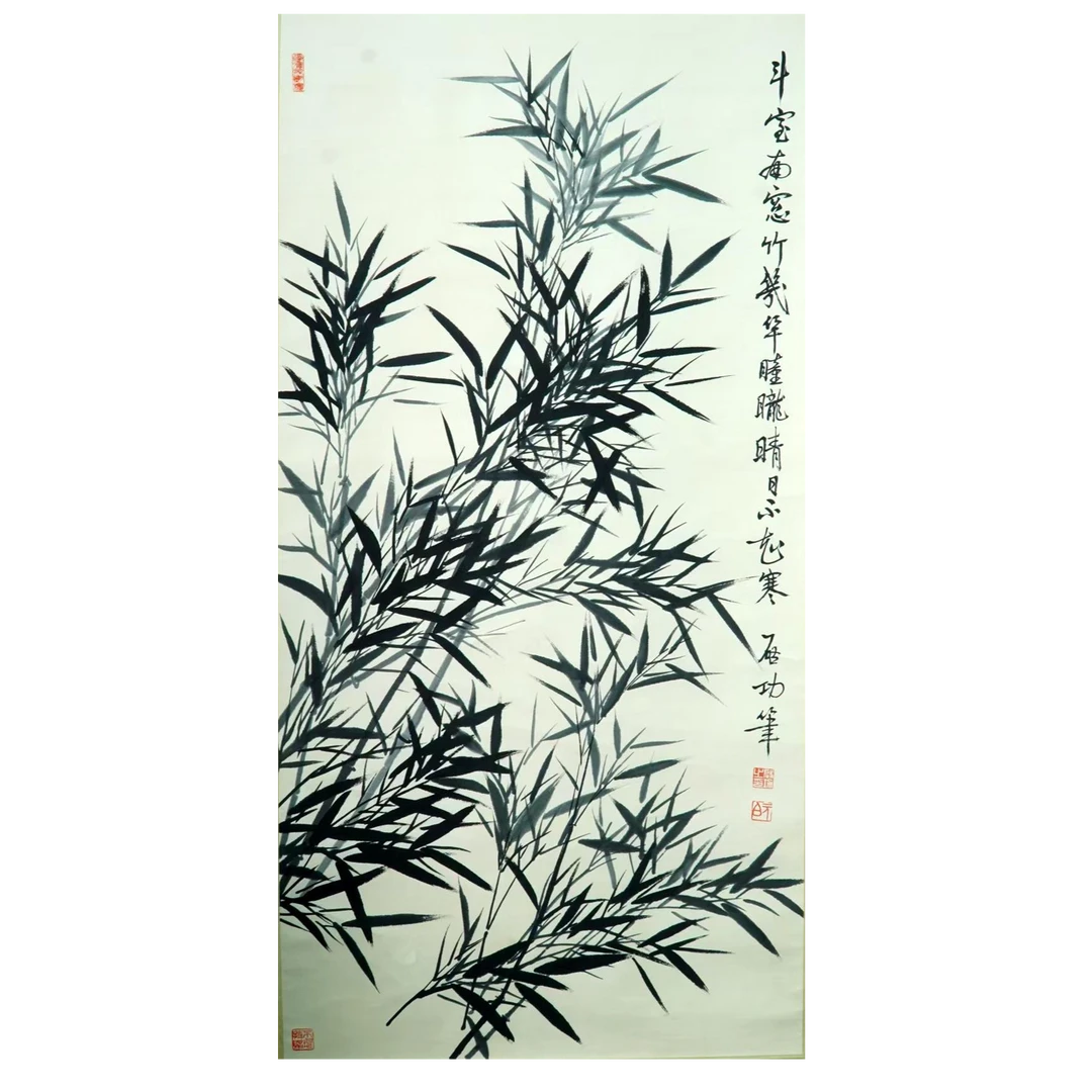 《竹》67X135cm-W1-1044