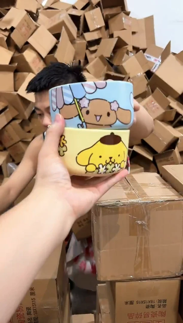瓷片布丁狗碗加玉桂狗碗