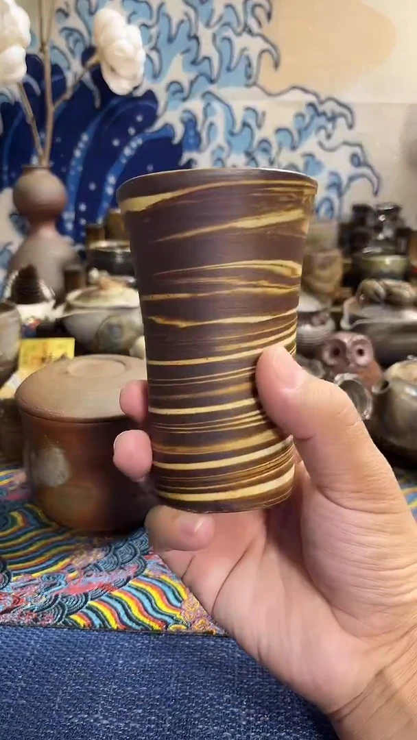 美基日式备前烧茶具茶周边