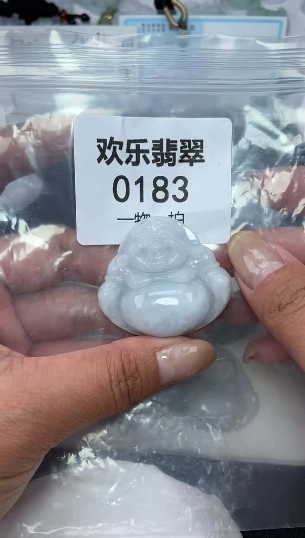 颈饰未镶嵌翡翠缅甸天然翡翠0183
