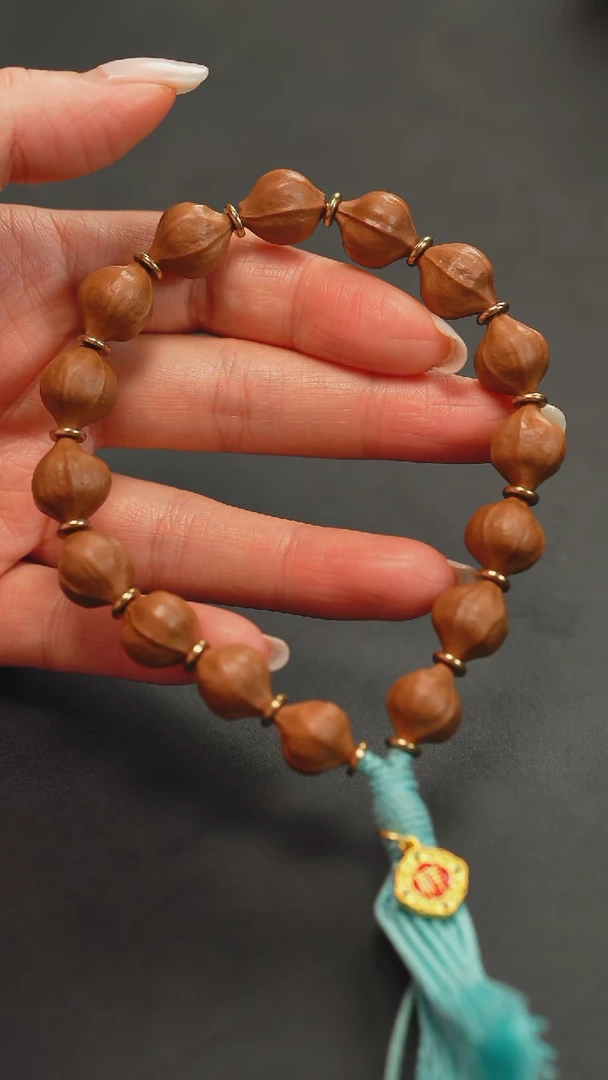 橄榄核手串1.2铁核蜜桃臀