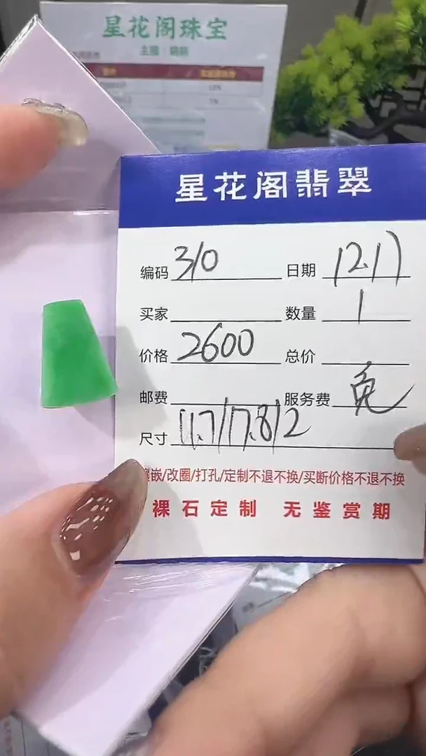 颈饰未镶嵌翡翠310