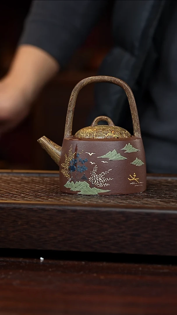 茶壶紫砂丹壶溢香紫砂壶270cc