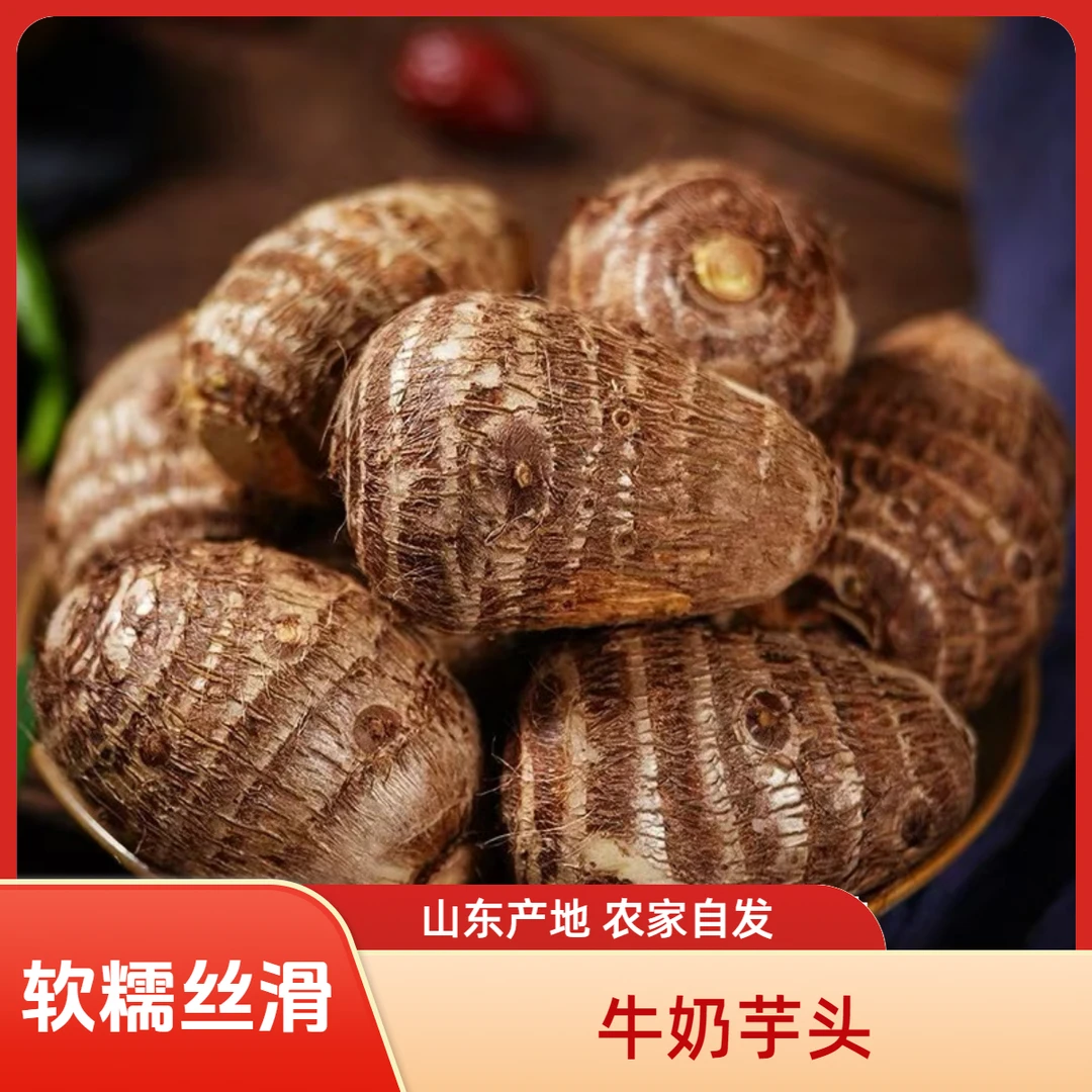 软糯细腻芋头毛芋头山东芋头牛奶芋头农家芋头自产自销芋头包邮
