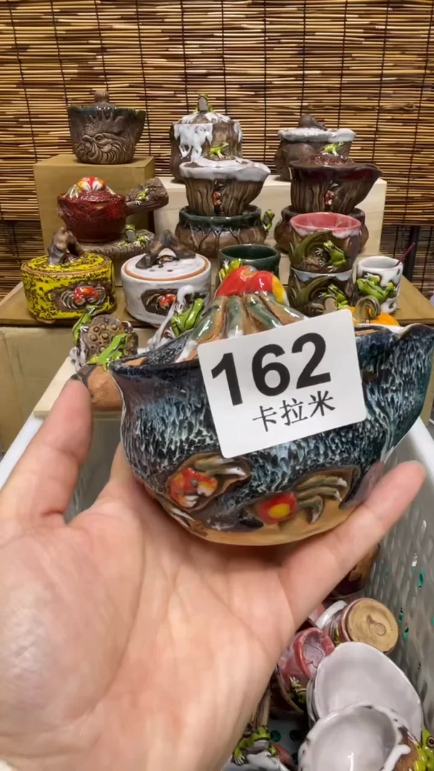 壶***王162精美粗陶手工柴烧