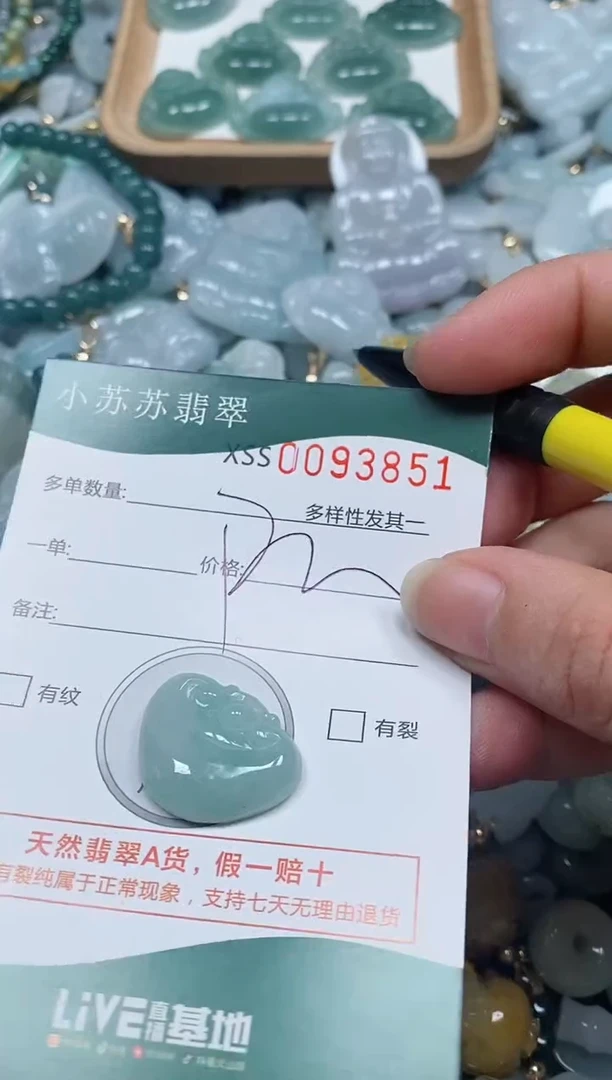 【闪购商品】翡翠颈饰未镶嵌闪购商品0093851