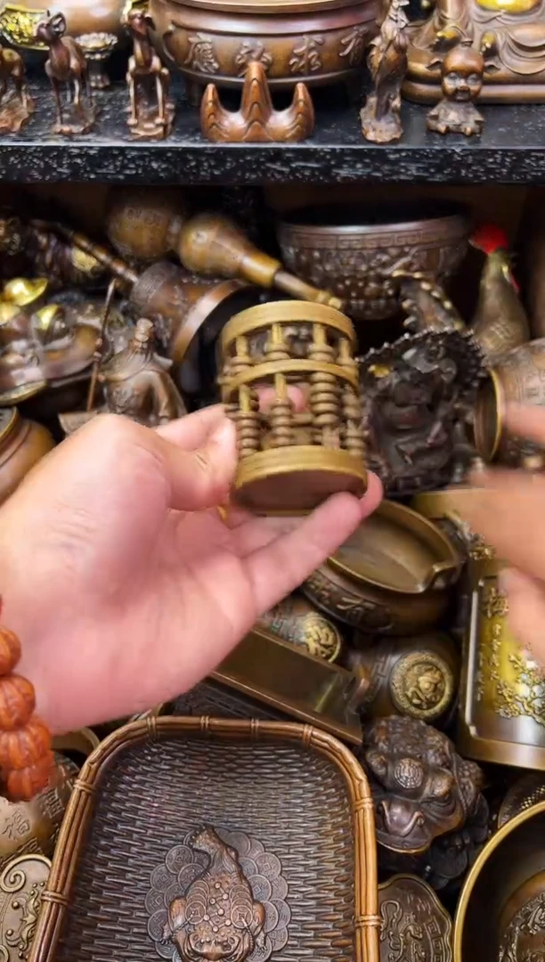 鹏哥铜器摆件 铜器摆件