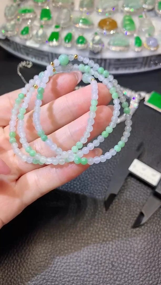 【闪购商品】翡翠手串未镶嵌A4 多样性发货一件