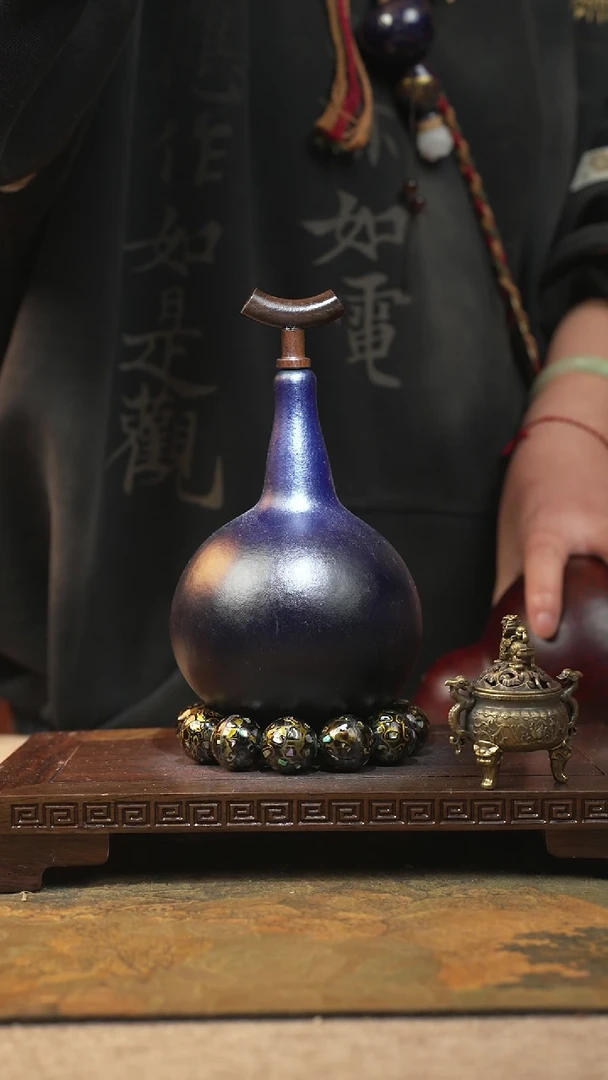 496大漆一物一拍记葫堂出品【不带手串】