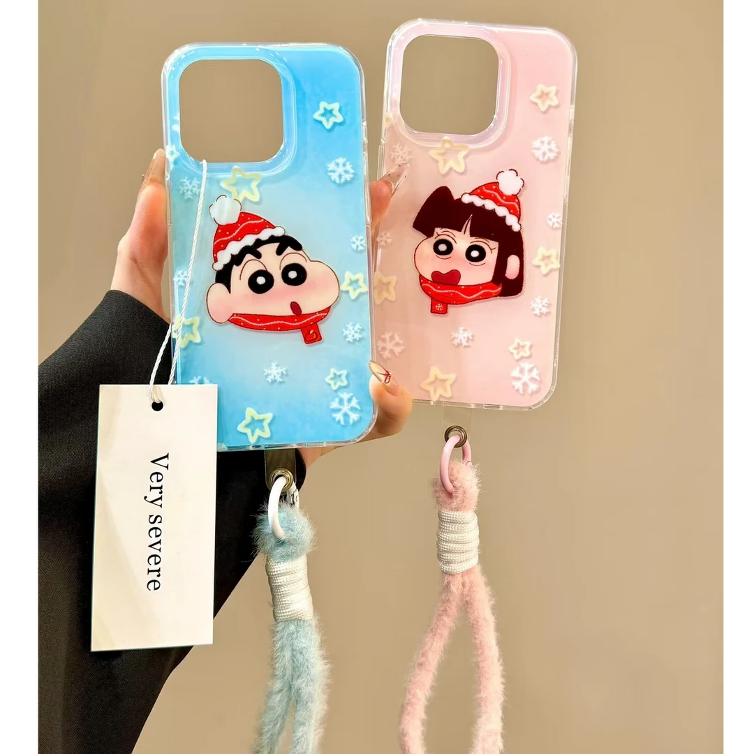 适用苹果15手机壳12/13/14ProMax卡通iPhone16/INS风15Plus网红xr