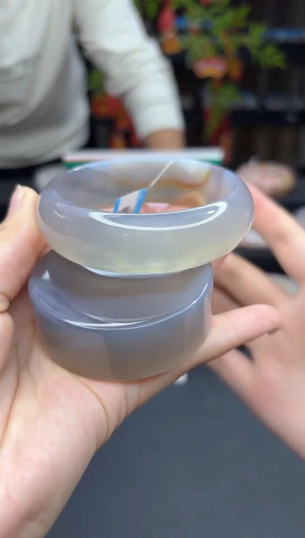 【闪购商品】石英质玉手镯未镶嵌558（60圈赠送镯心）