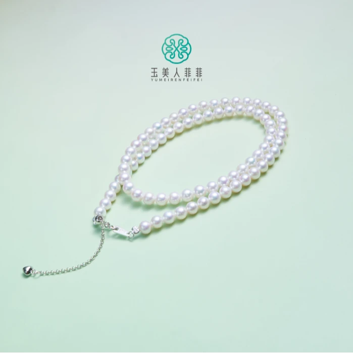 石惑珠宝·珍珠项链约5mm#多样性发一