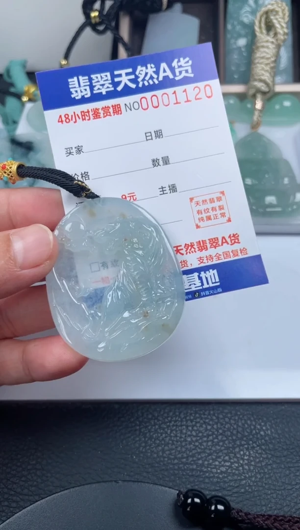 颈饰未镶嵌翡翠