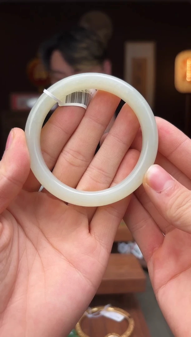 未镶嵌和田玉挂件胖*霓KK22-手镯