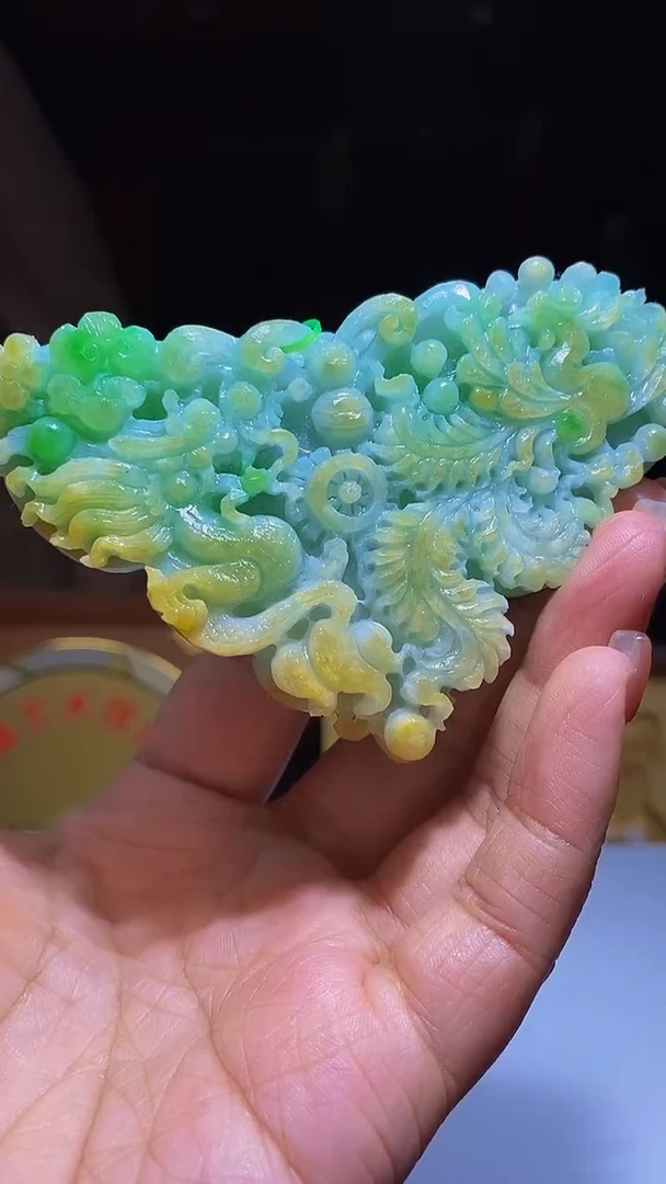 未镶嵌定制翡翠DD翡翠毛货HZ-78