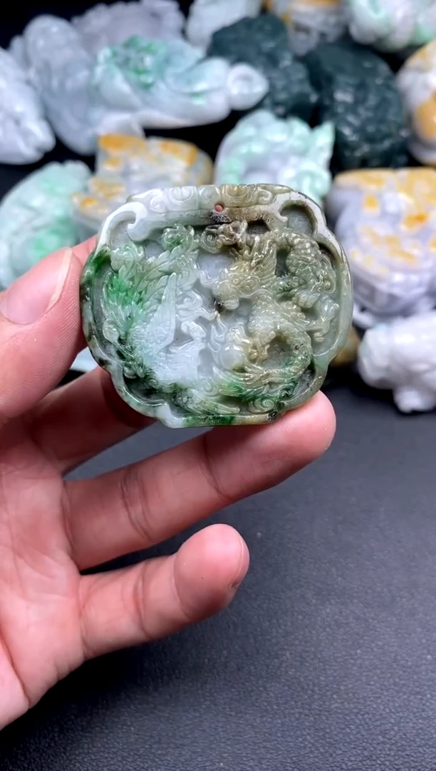 吊坠(不含链)未镶嵌翡翠1