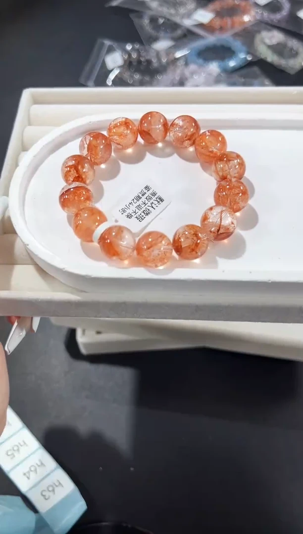 未镶嵌手链水晶63h多样性发其一【1条】默认微瑕14mm