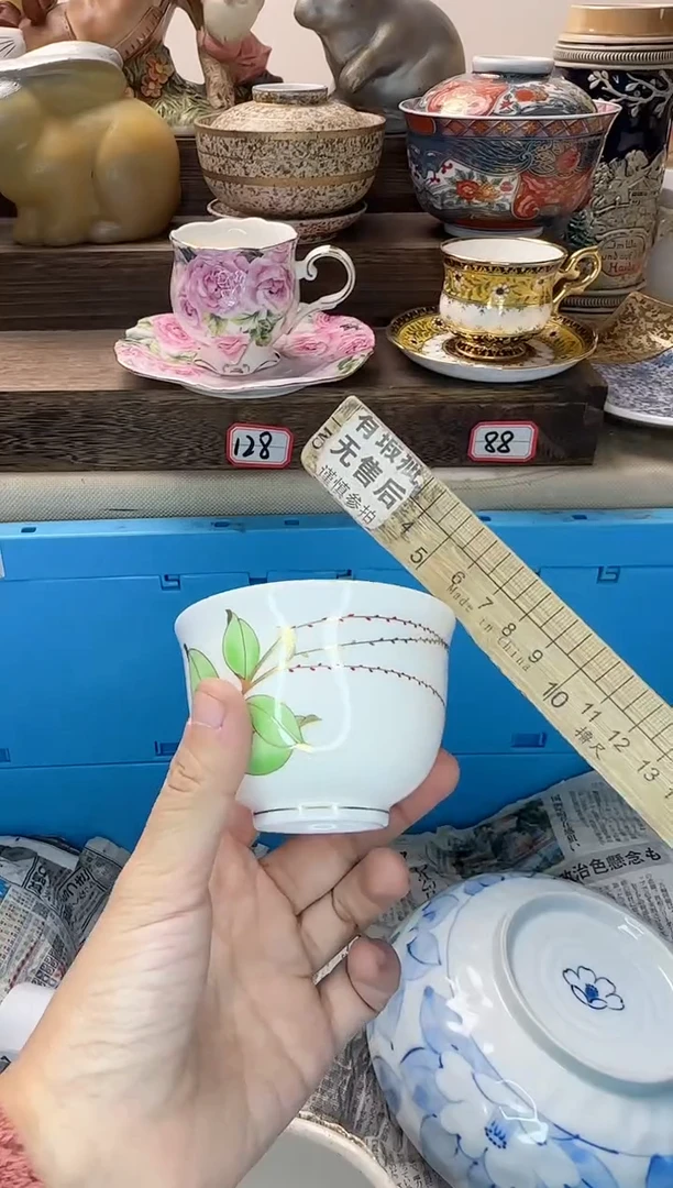 茶杯紫砂大**3113陶艺中古瓷器全场满18米包邮