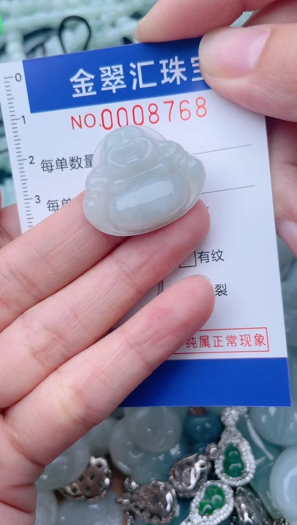 颈饰未镶嵌翡翠8768