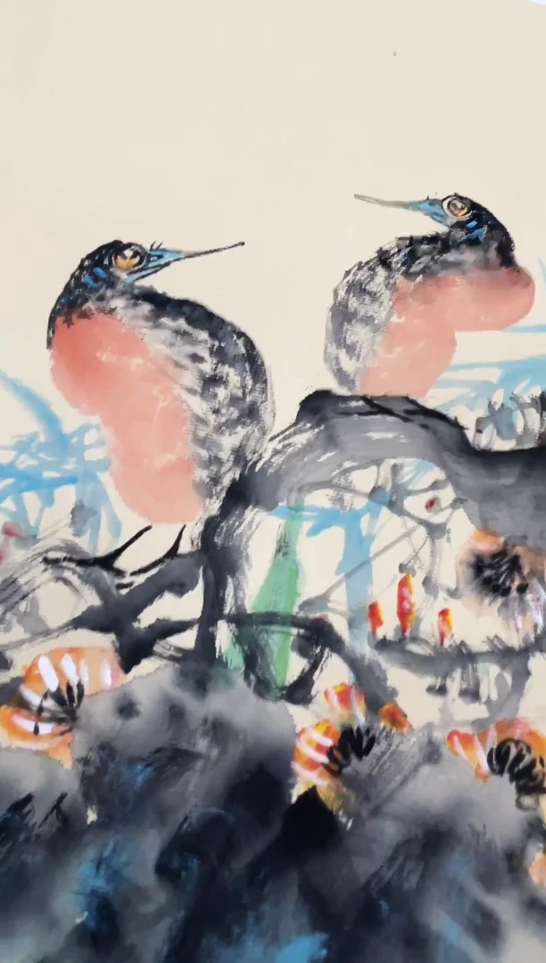 国画纪志华精品国画-1