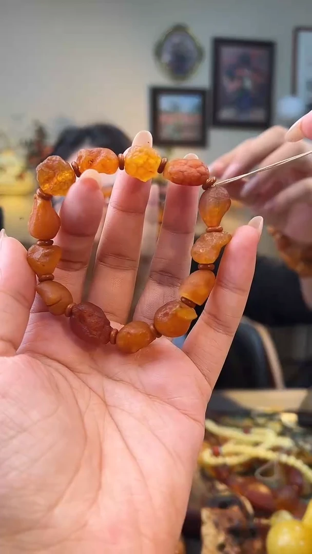 手串琥珀未镶嵌手串
