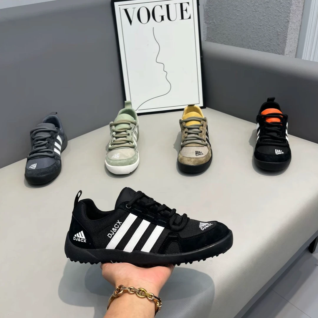 2025夏季透气休闲平跟男士系带时尚休闲鞋常规款软底板鞋DJ